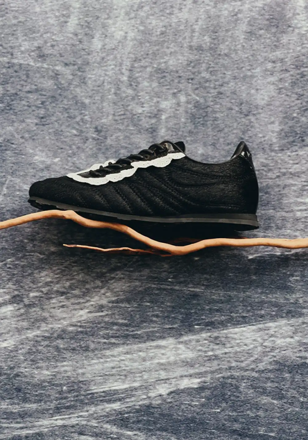 LeStream | Lace-Up Ballet Flats - Dark Horse Edition