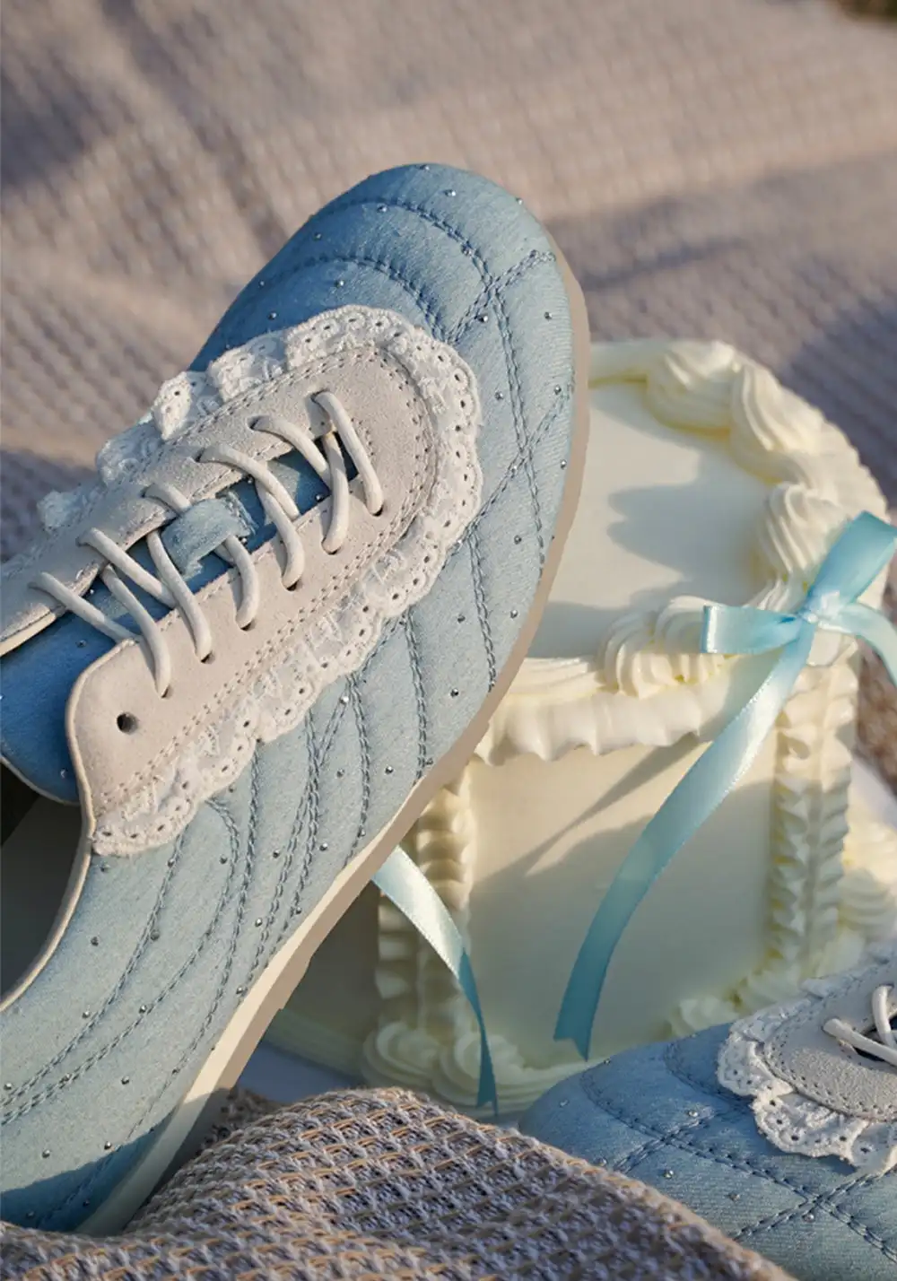 LeStream | Sea Salt Soda Ballet Flats - Soft Hue