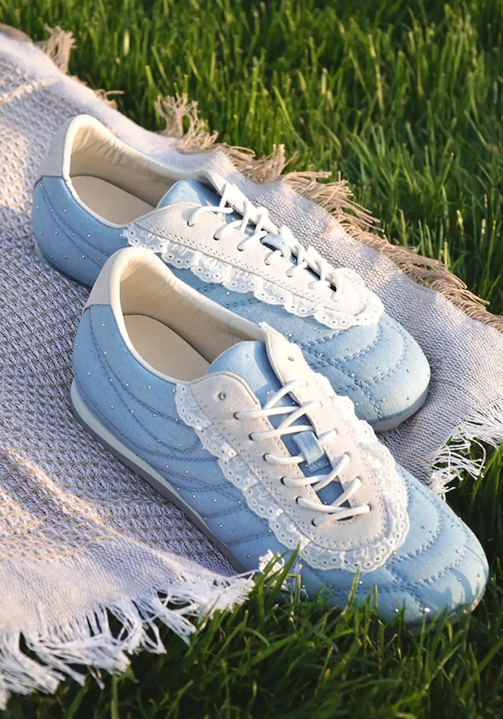 LeStream | Sea Salt Soda Ballet Flats - Soft Hue