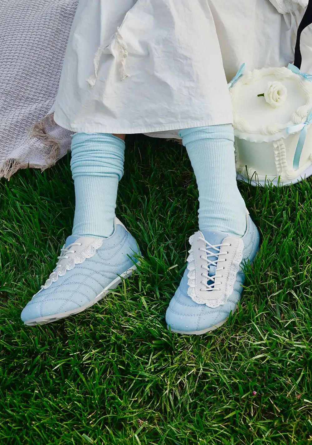 LeStream | Sea Salt Soda Ballet Flats - Soft Hue