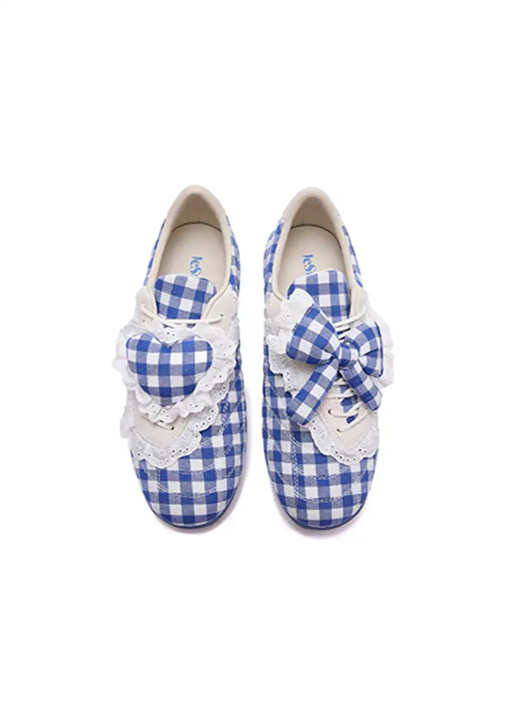 LeStream | Lucky Blue Lace-Up Ballet Flats 