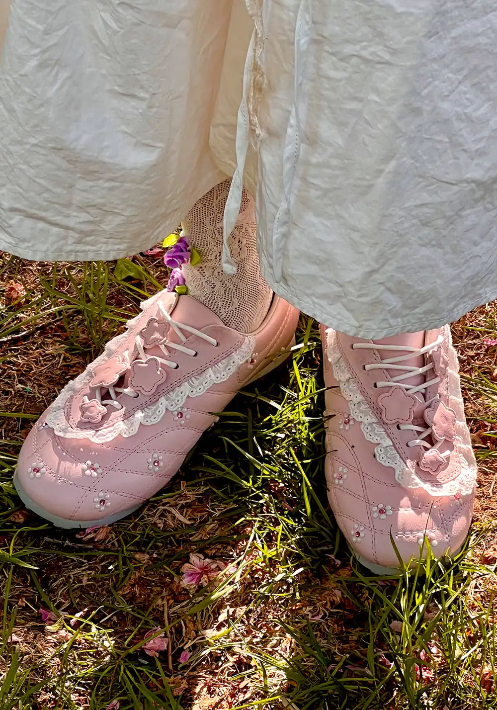 LeStream | Peach-Toned Ballet FlatsĀ