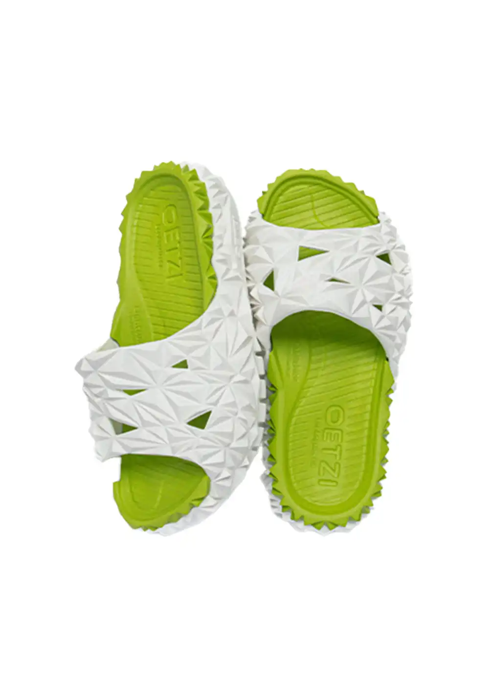 OETZI | Durian Slide Sandals Beach Slip-On Shoes-Green