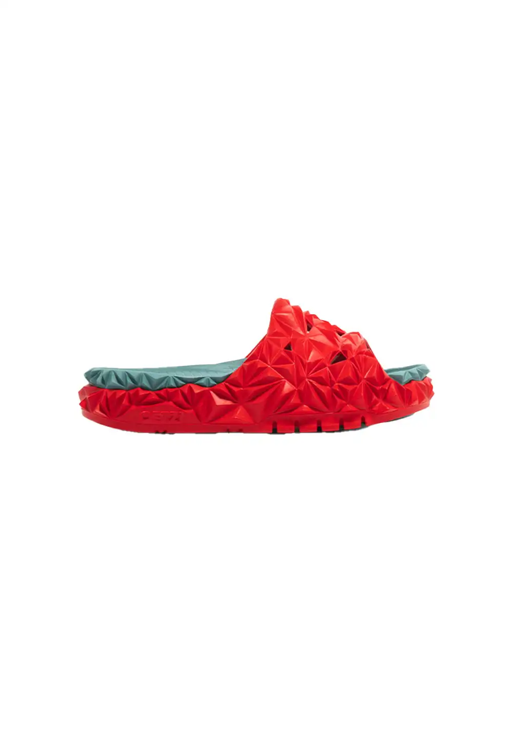 OETZI | Durian Slide Sandals Beach Slip-On Shoes-Red