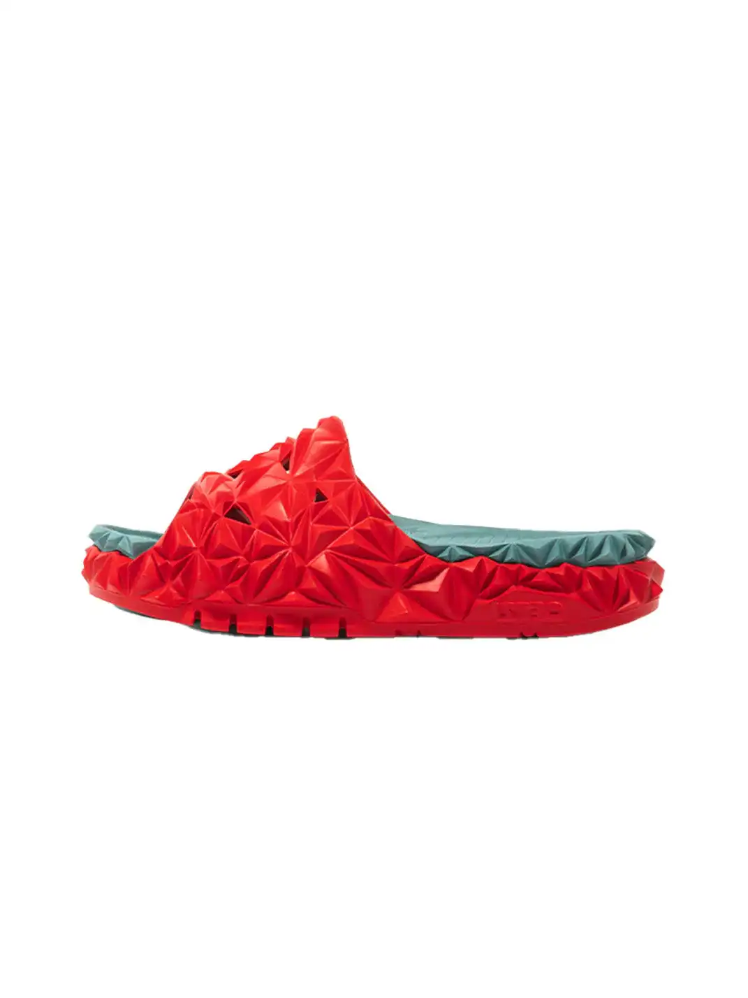 OETZI | Durian Slide Sandals Beach Slip-On Shoes-Red