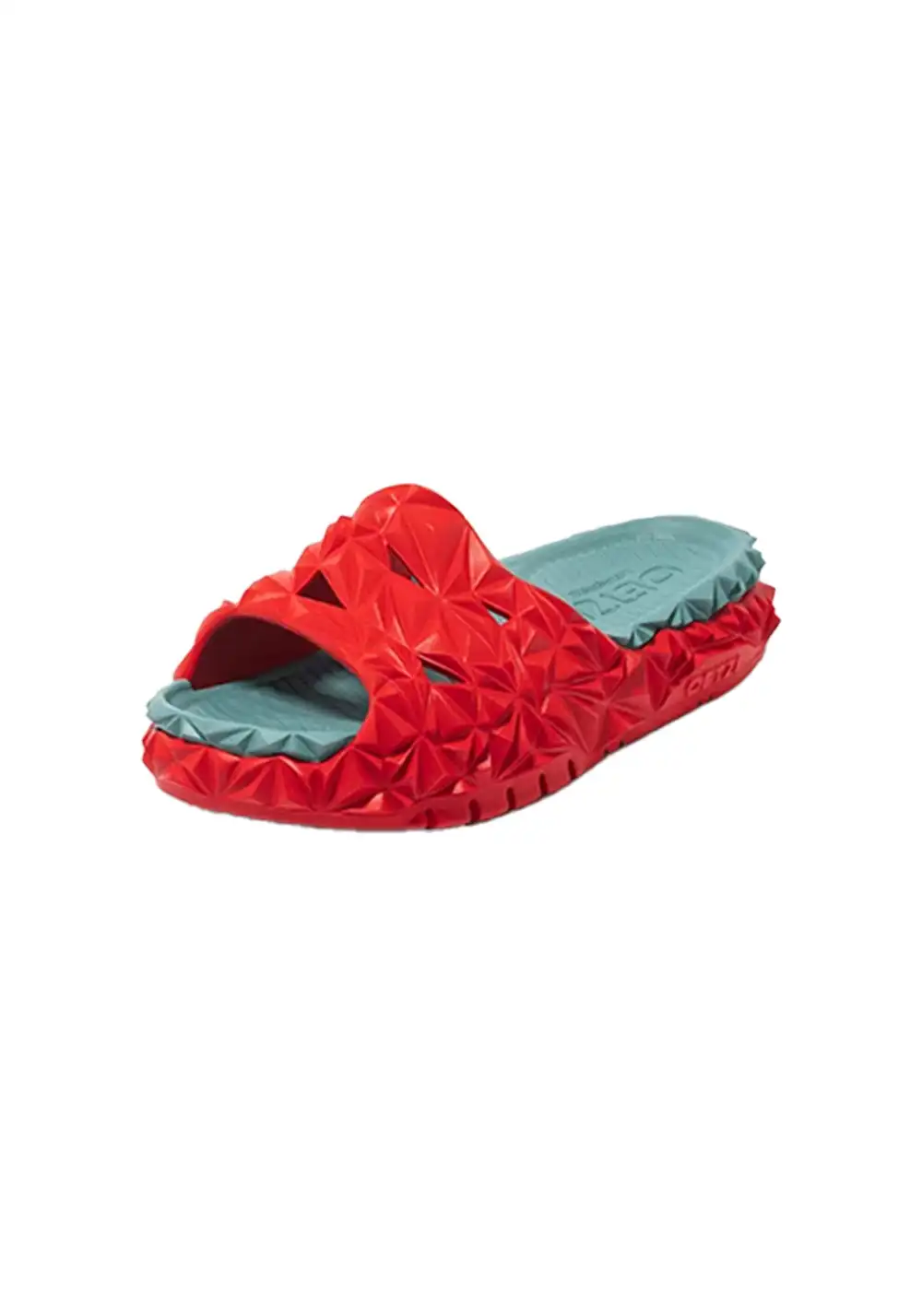 OETZI | Durian Slide Sandals Beach Slip-On Shoes-Red