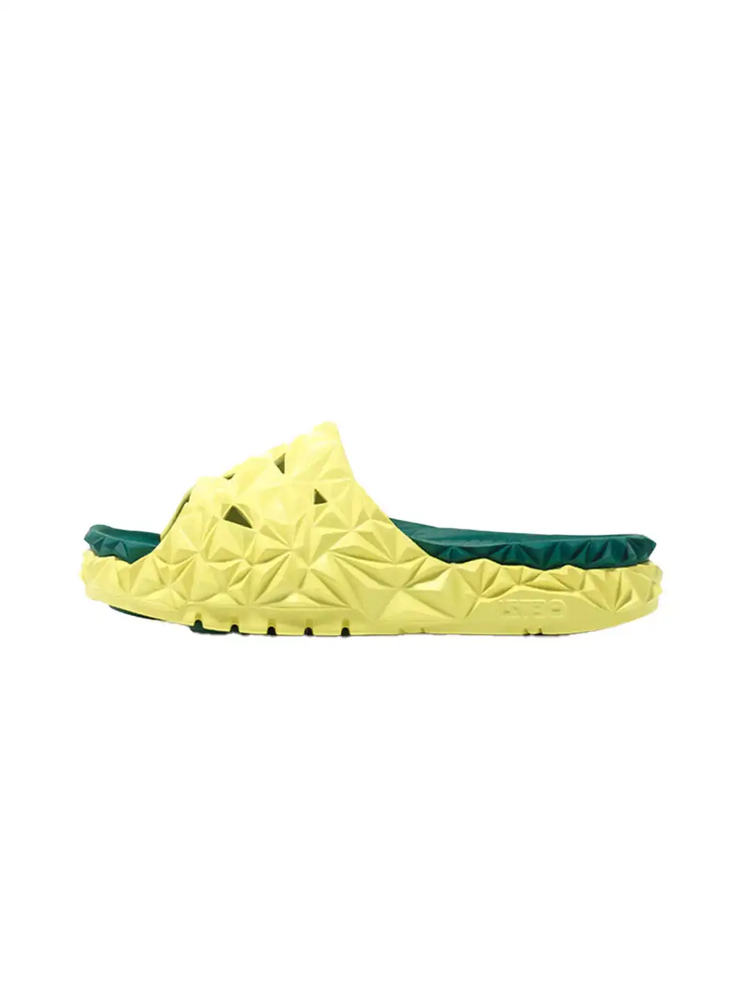 OETZI | Durian Slide Sandals Beach Slip-On Shoes-Yellow