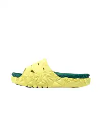 OETZI | Durian Slide Sandals Beach Slip-On Shoes-Yellow