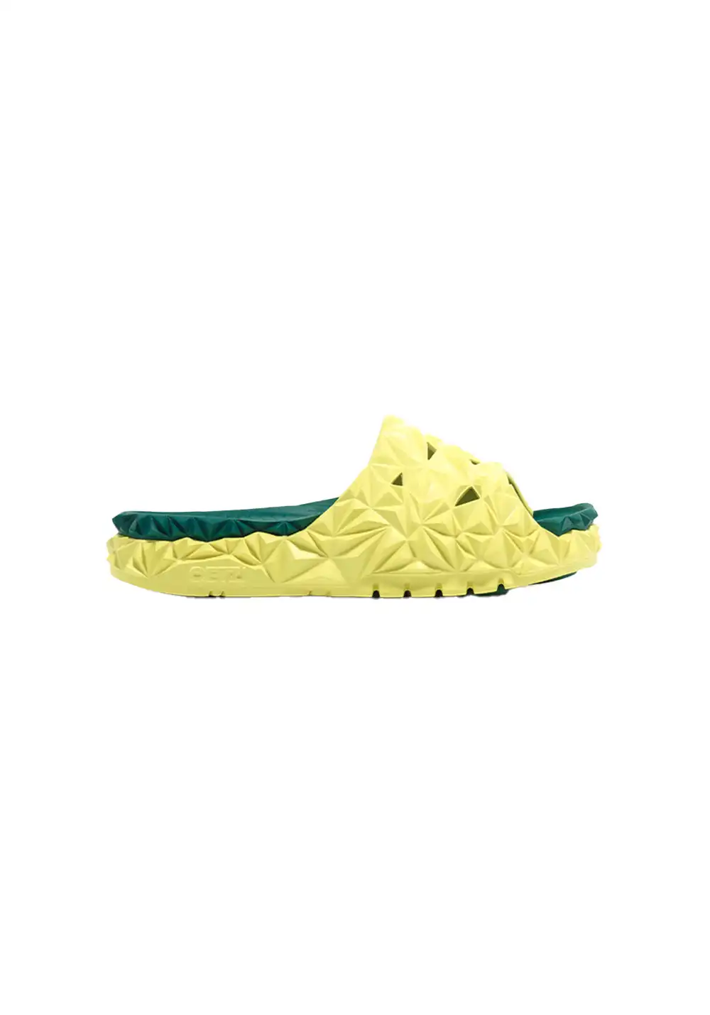 OETZI | Durian Slide Sandals Beach Slip-On Shoes-Yellow