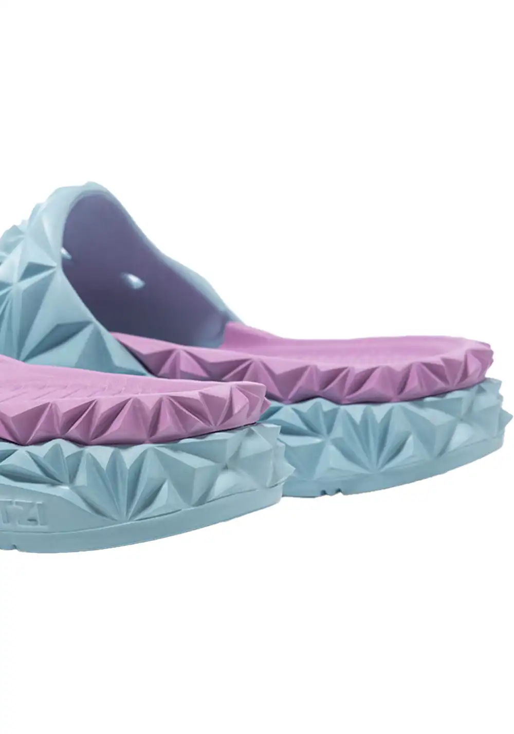 OETZI | Durian Slide Sandals Beach Slip-On Shoes-Blue
