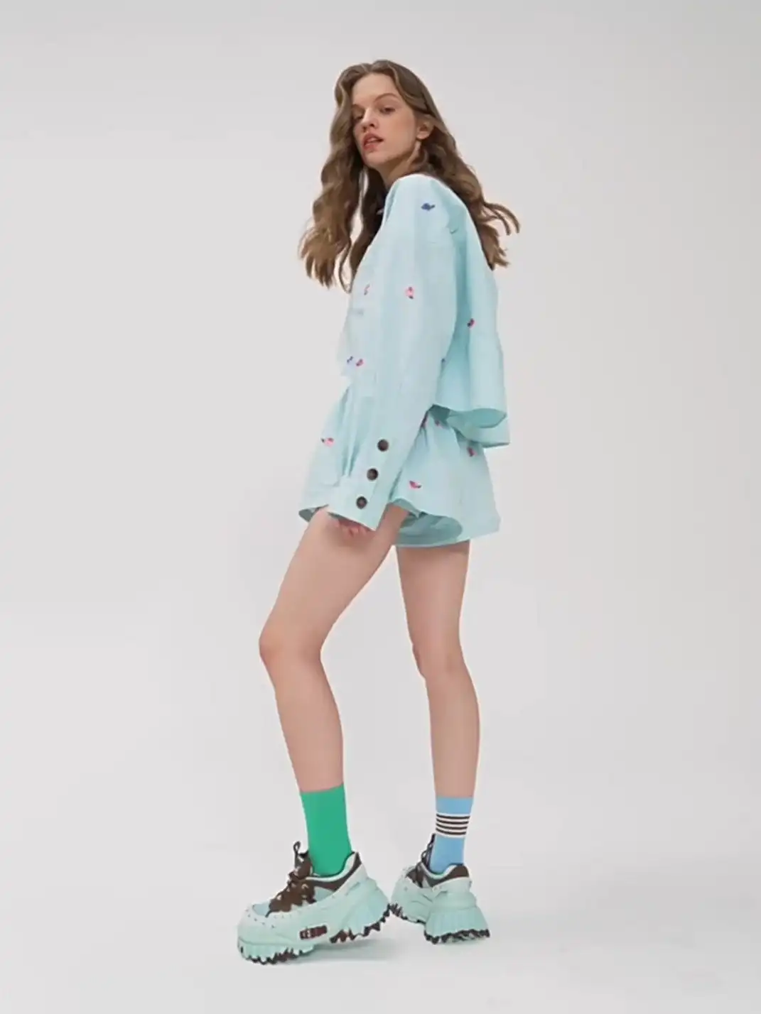 KEDDO | Studded Platform Loafers - Chunky Sole