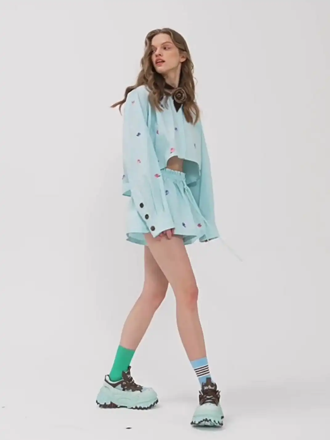 KEDDO | Studded Platform Loafers - Chunky Sole