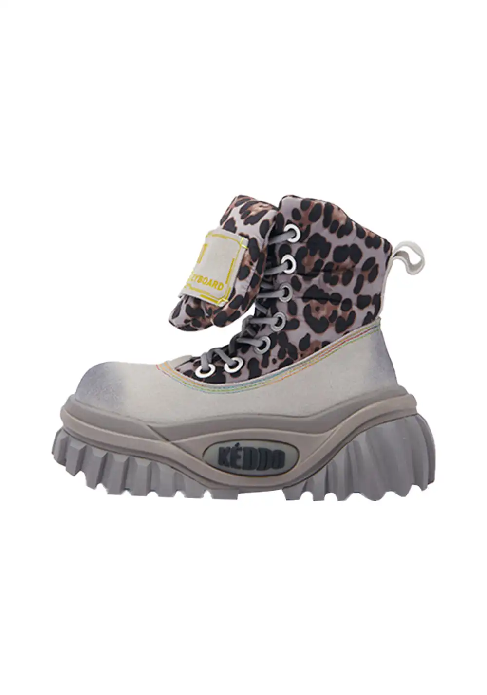 KEDDO | Leopard Print Ankle Boots - Fashion