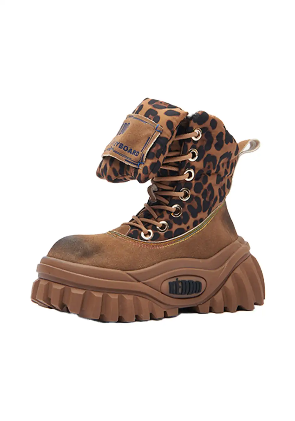 KEDDO | Leopard Print Ankle Boots - Fashion