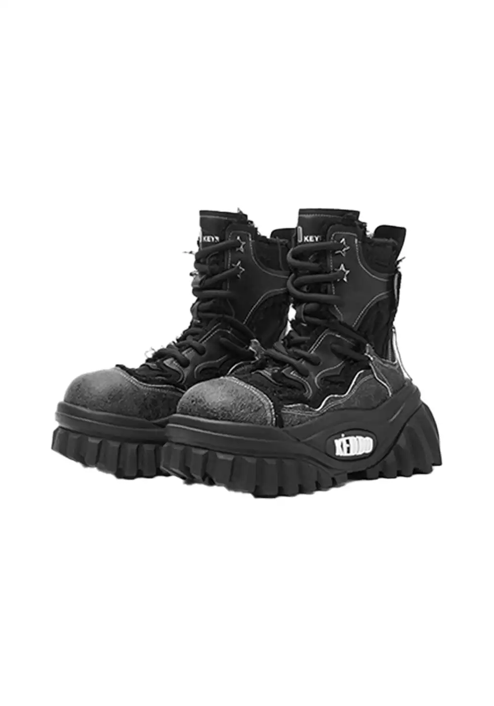 KEDDO | Punk Work Boots - Chunky Sole