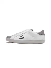 LeStream | Distressed Smile Casual Sneakers