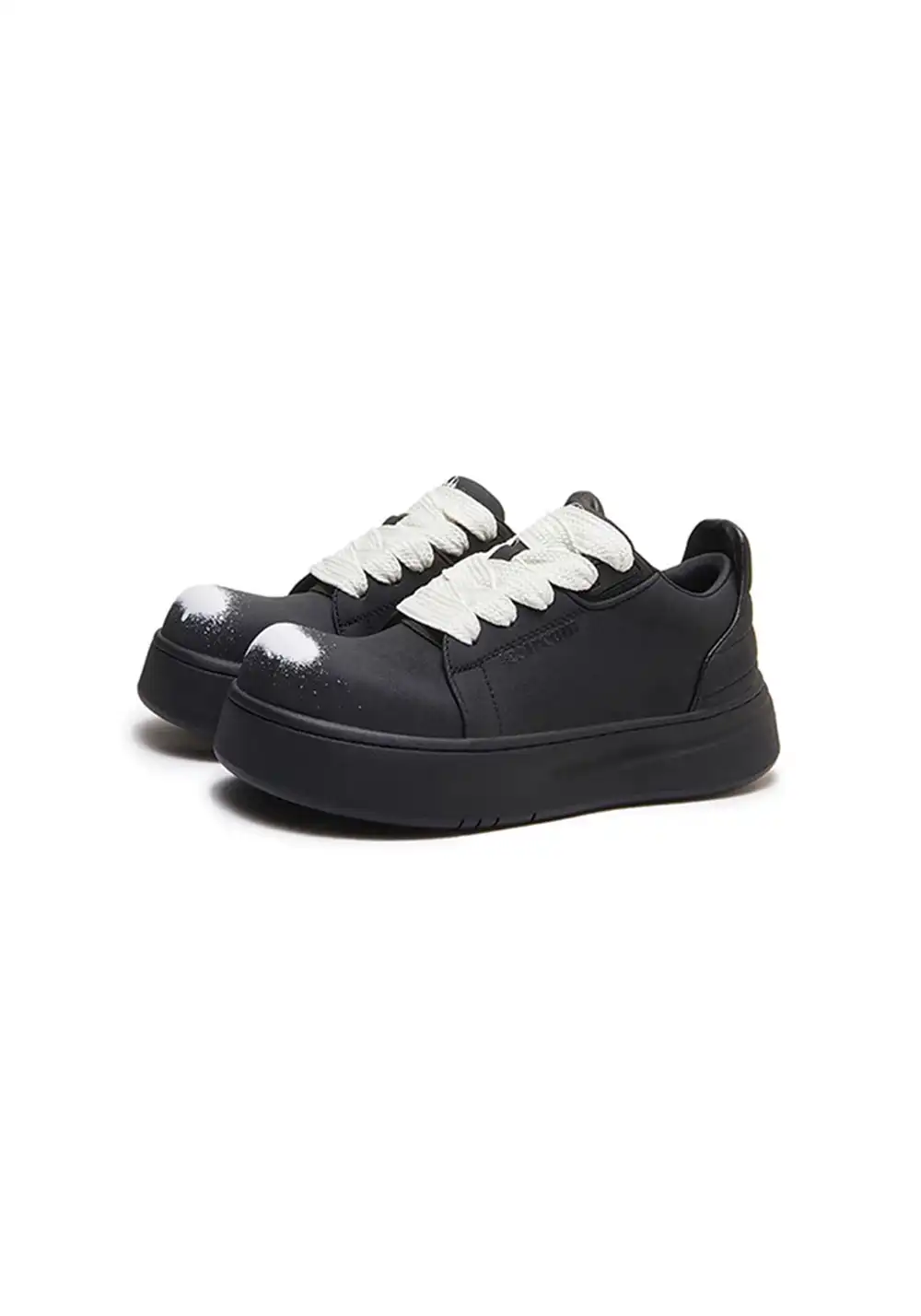 LeStream | Spray-Painted Chunky Derby Shoes
