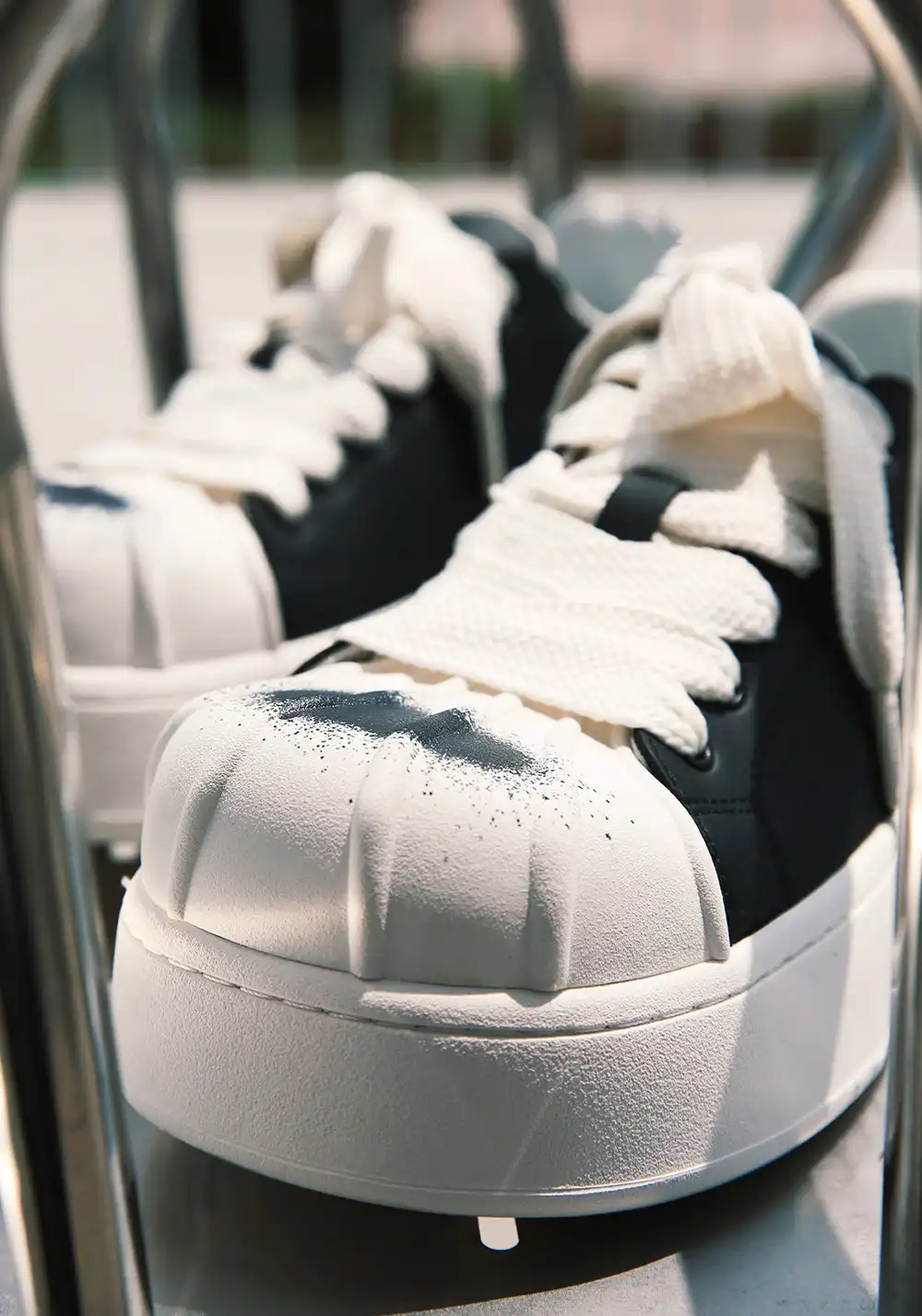 LeStream | Shell-Toe Platform Derby ShoesÂ