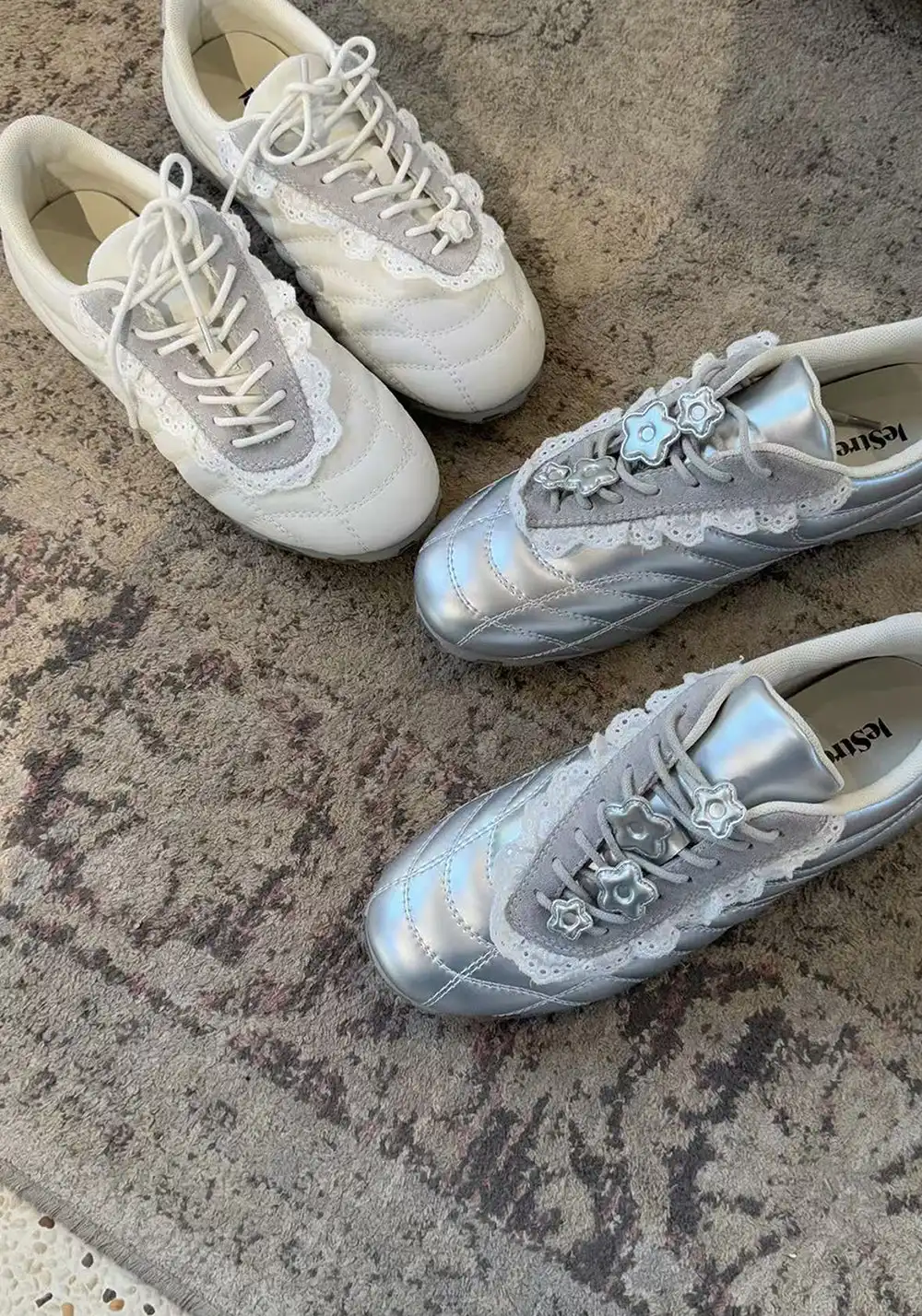 LeStream | Lace-Up Ballet FlatsĀ