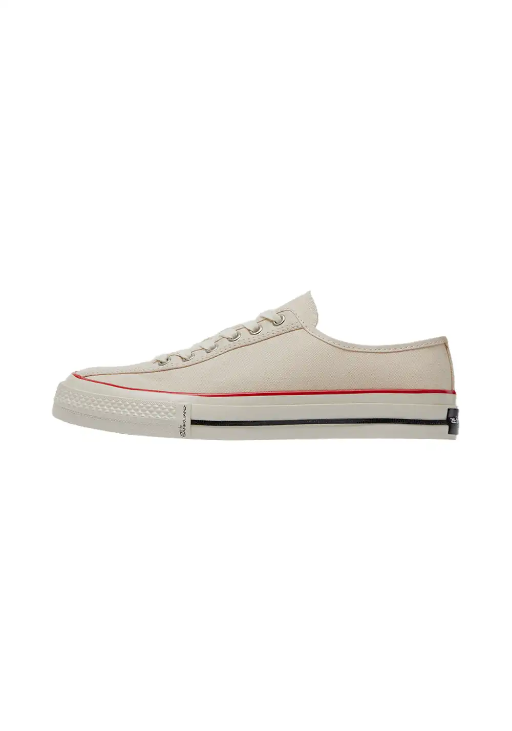 ZÉ | Tri-Color Low-Top Canvas Sneakers