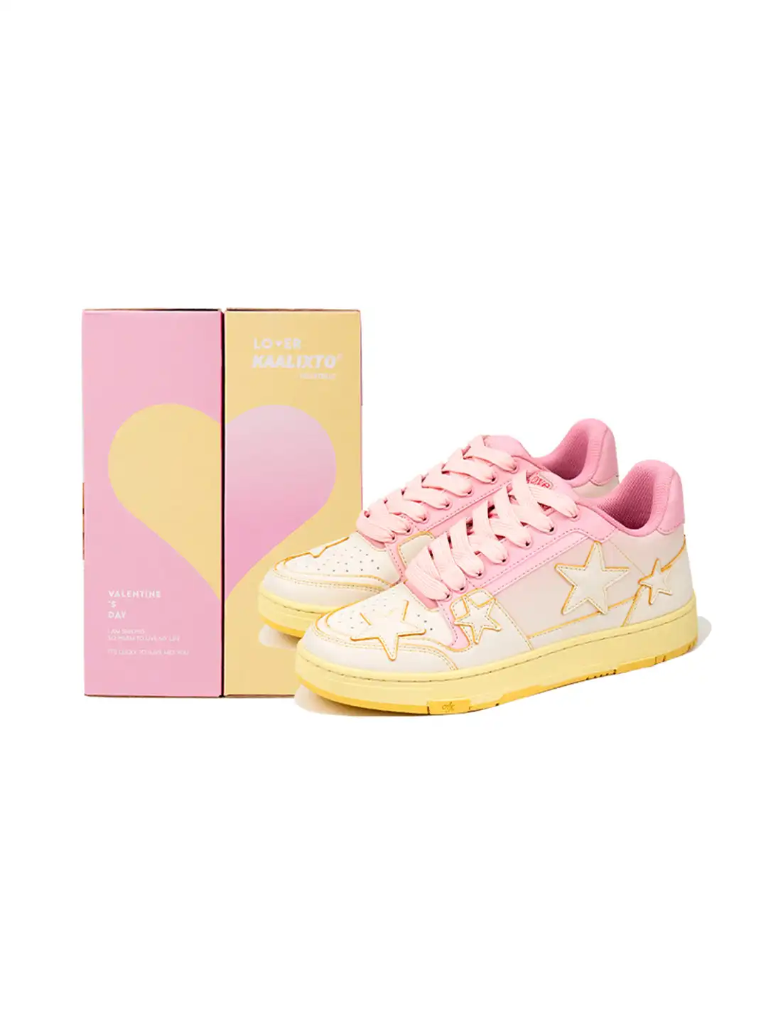 KAALIXTO | Valentine Star Platform Unisex Sneakers