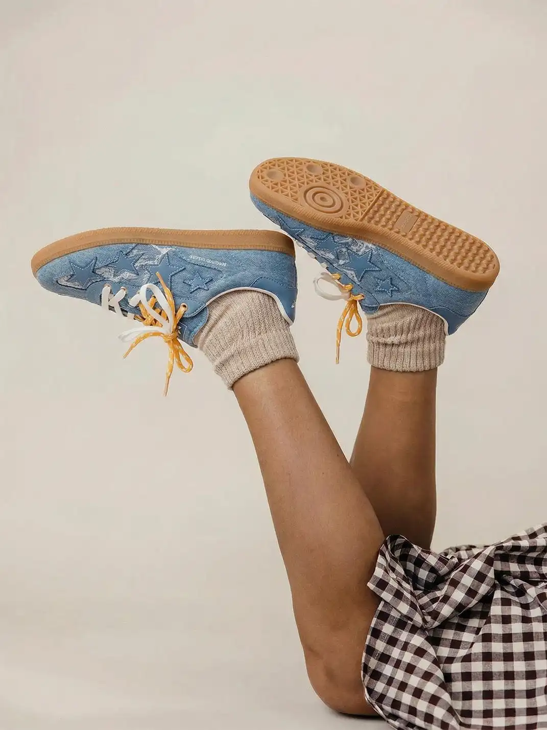 KAALIXTO | Classic Star Trainer Breathable Casual Shoes-Blue