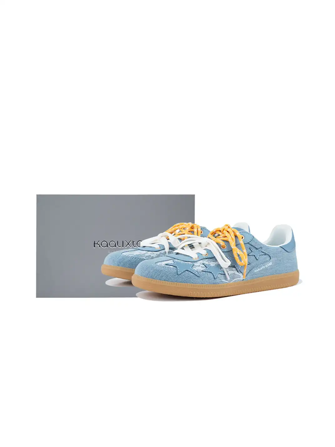 KAALIXTO | Classic Star Trainer Breathable Casual Shoes-Blue