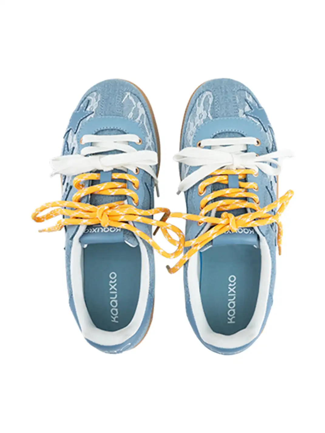 KAALIXTO | Classic Star Trainer Breathable Casual Shoes-Blue