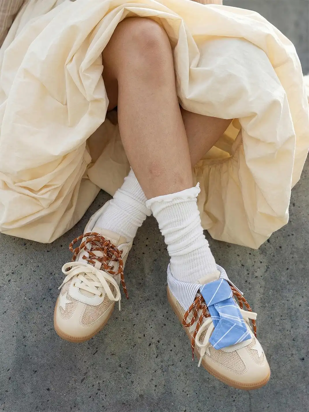 KAALIXTO | Classic Star Trainer Breathable Casual Shoes-Beige