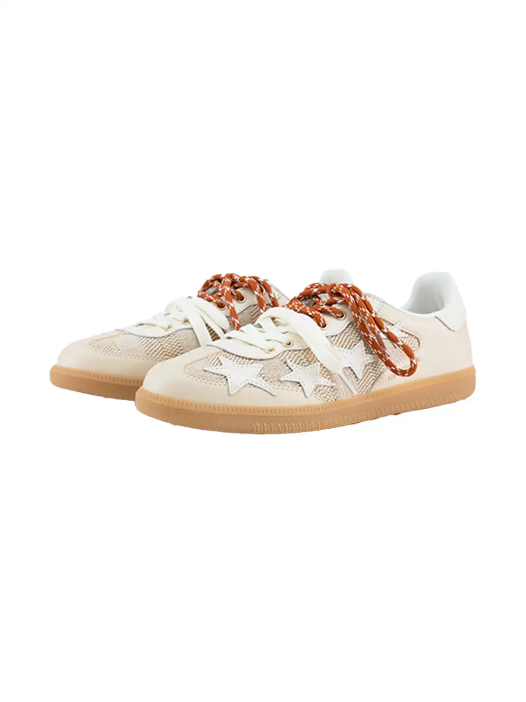 KAALIXTO | Classic Star Trainer Breathable Casual Shoes-Beige