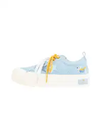KAALIXTO | Westie Canvas Platform Low-Top Sneakers