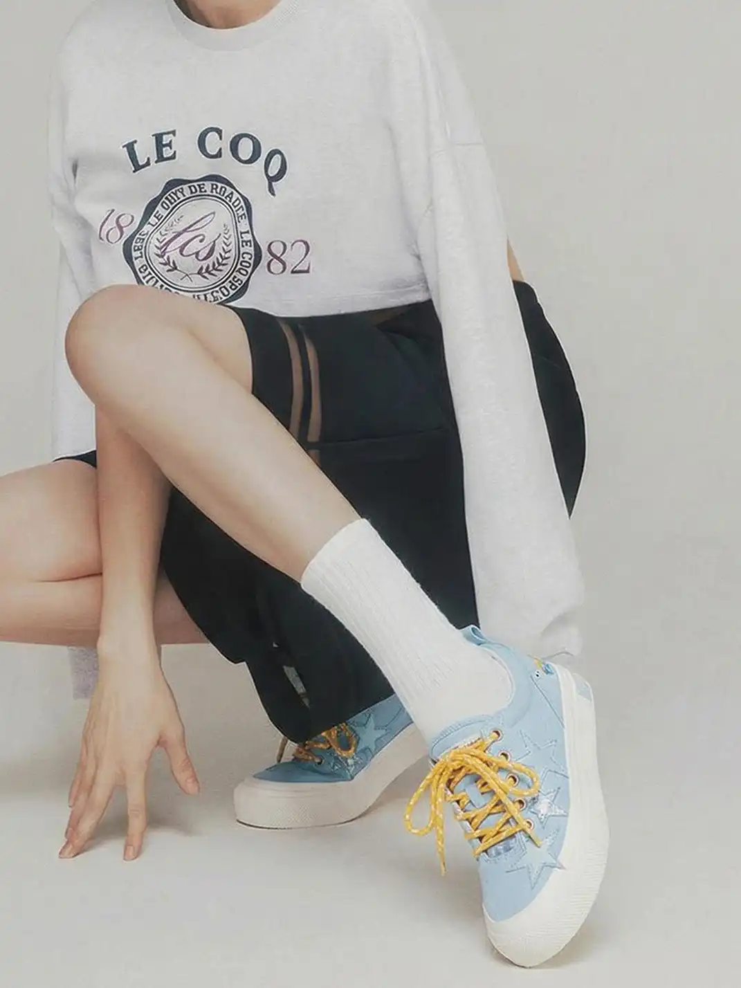 KAALIXTO | Westie Canvas Platform Low-Top Sneakers