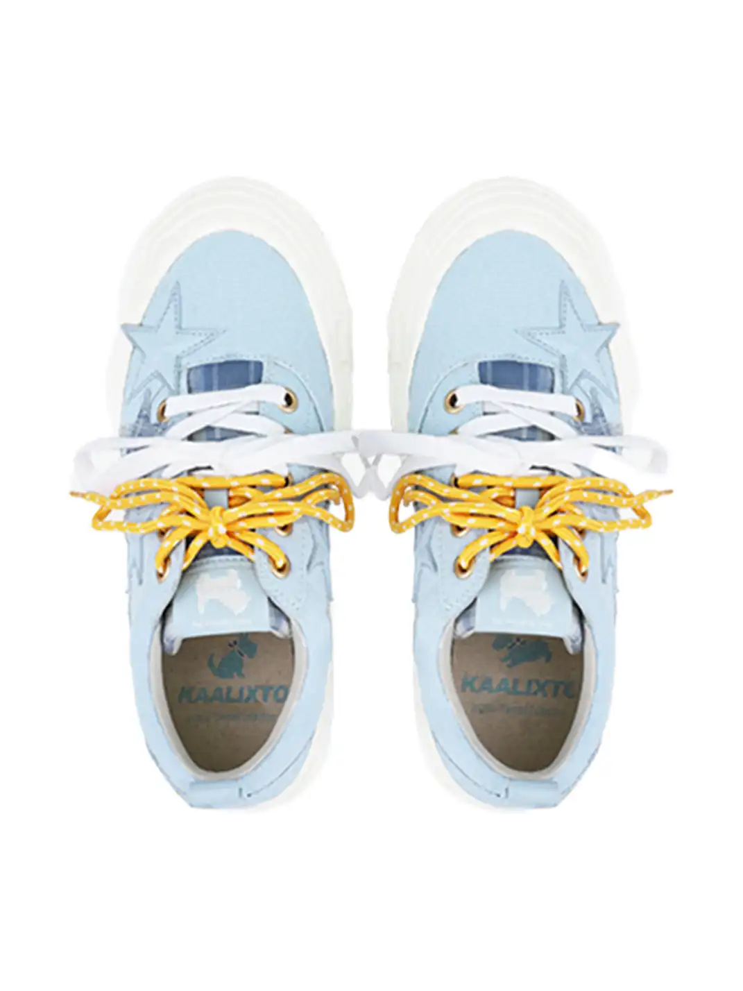 KAALIXTO | Westie Canvas Platform Low-Top Sneakers