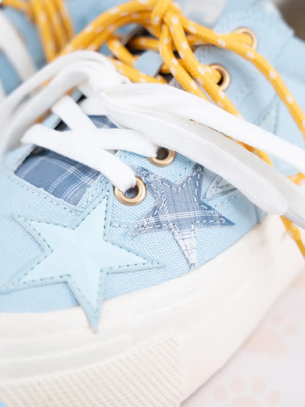 KAALIXTO | Westie Canvas Platform Low-Top Sneakers