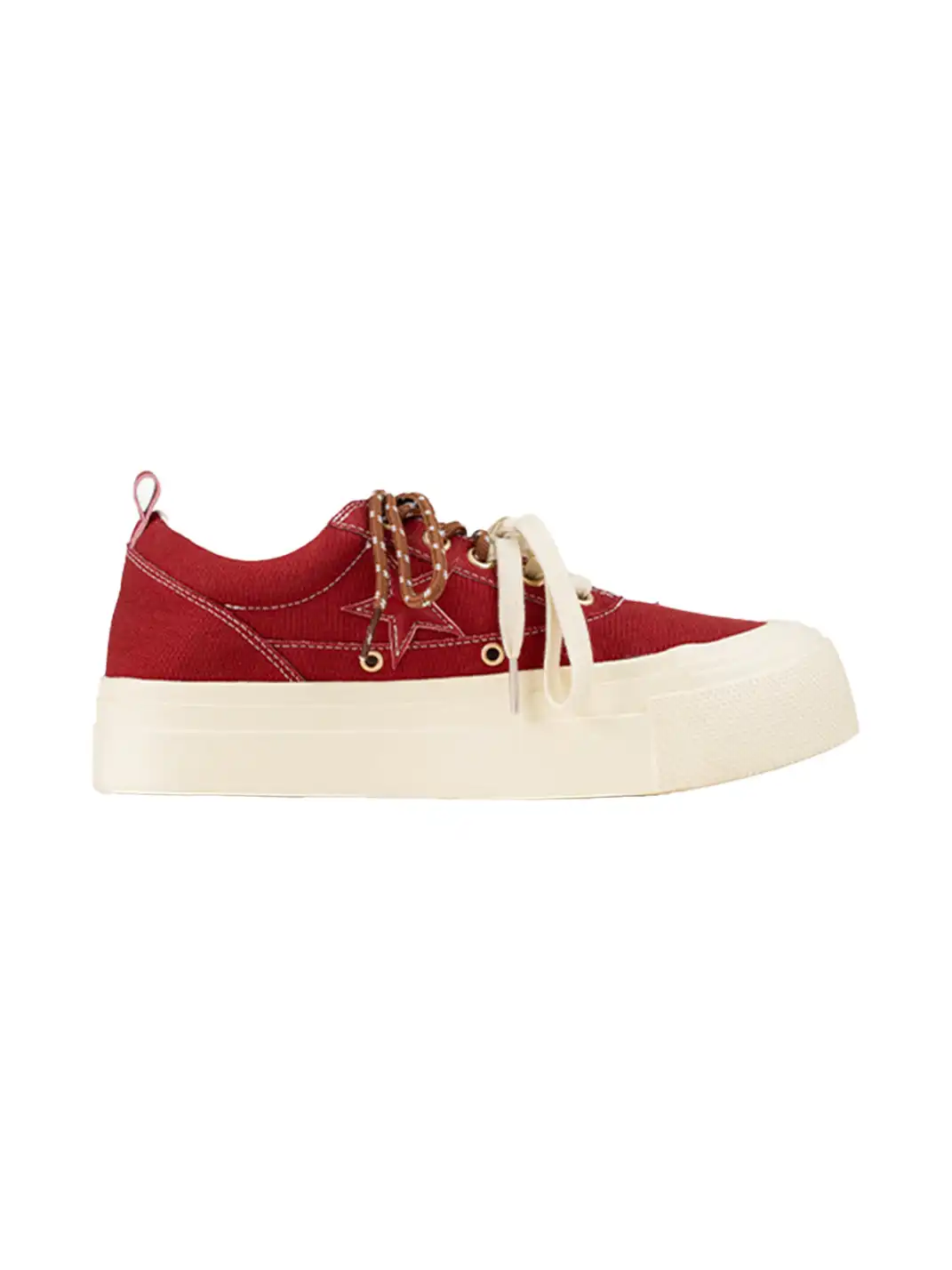 KAALIXTO | Dachshund Star Canvas Platform Sneakers