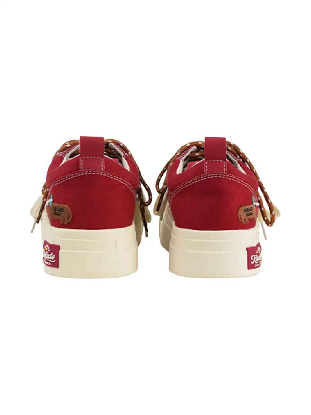 KAALIXTO | Dachshund Star Canvas Platform Sneakers