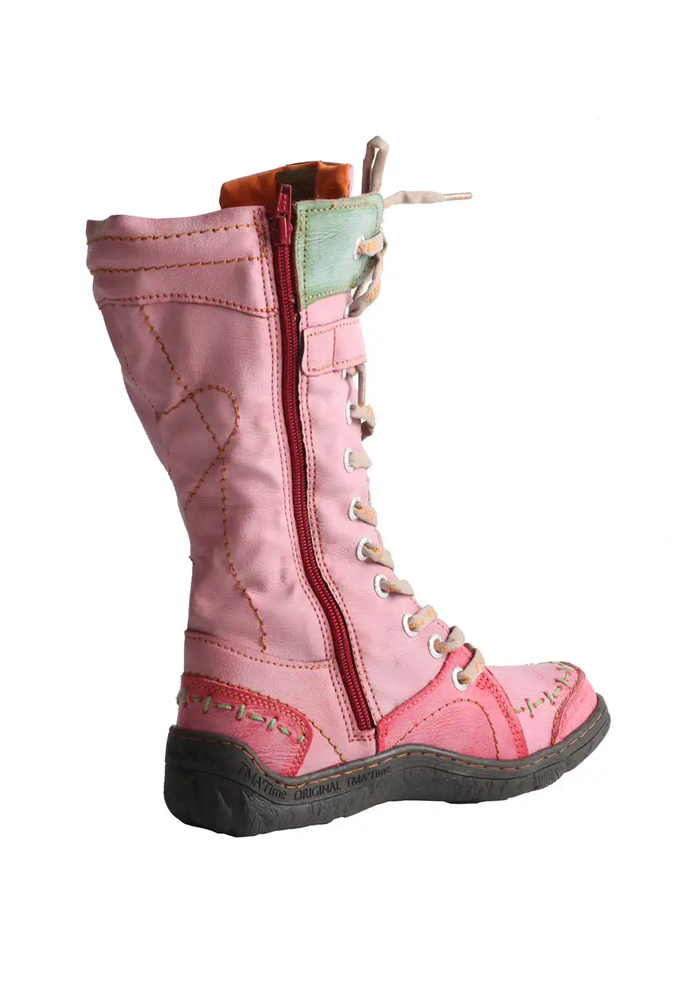 TMA EYES | Washed PU Y2K Style Snow Boots
