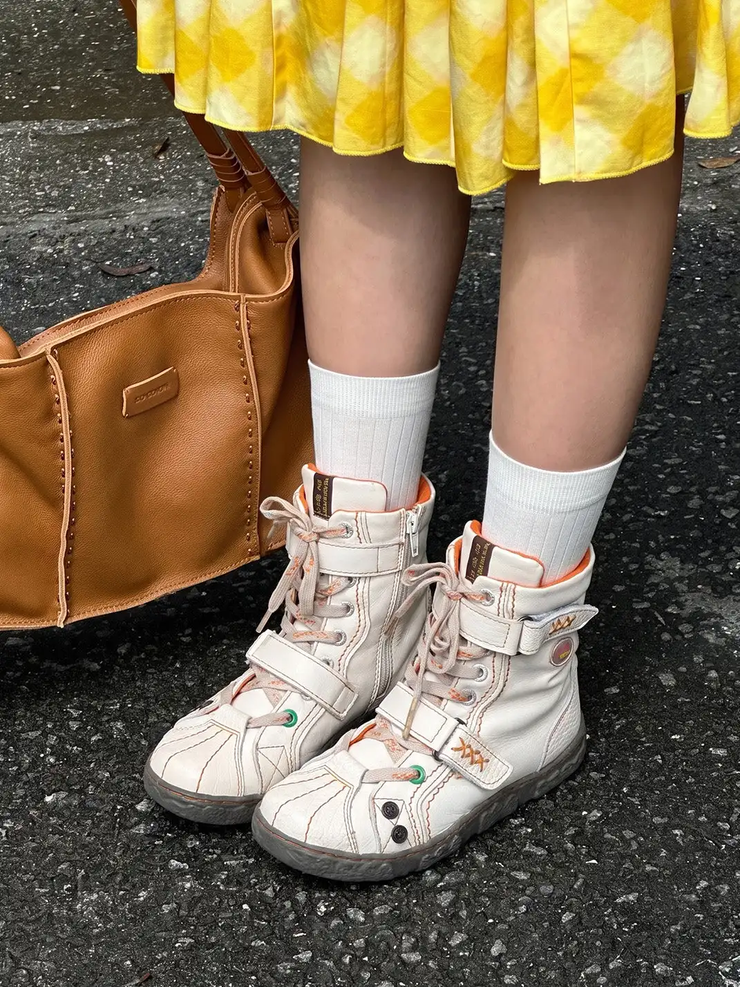 TMA EYES | Anti-Slip Flat High Boots - No Fleece lined