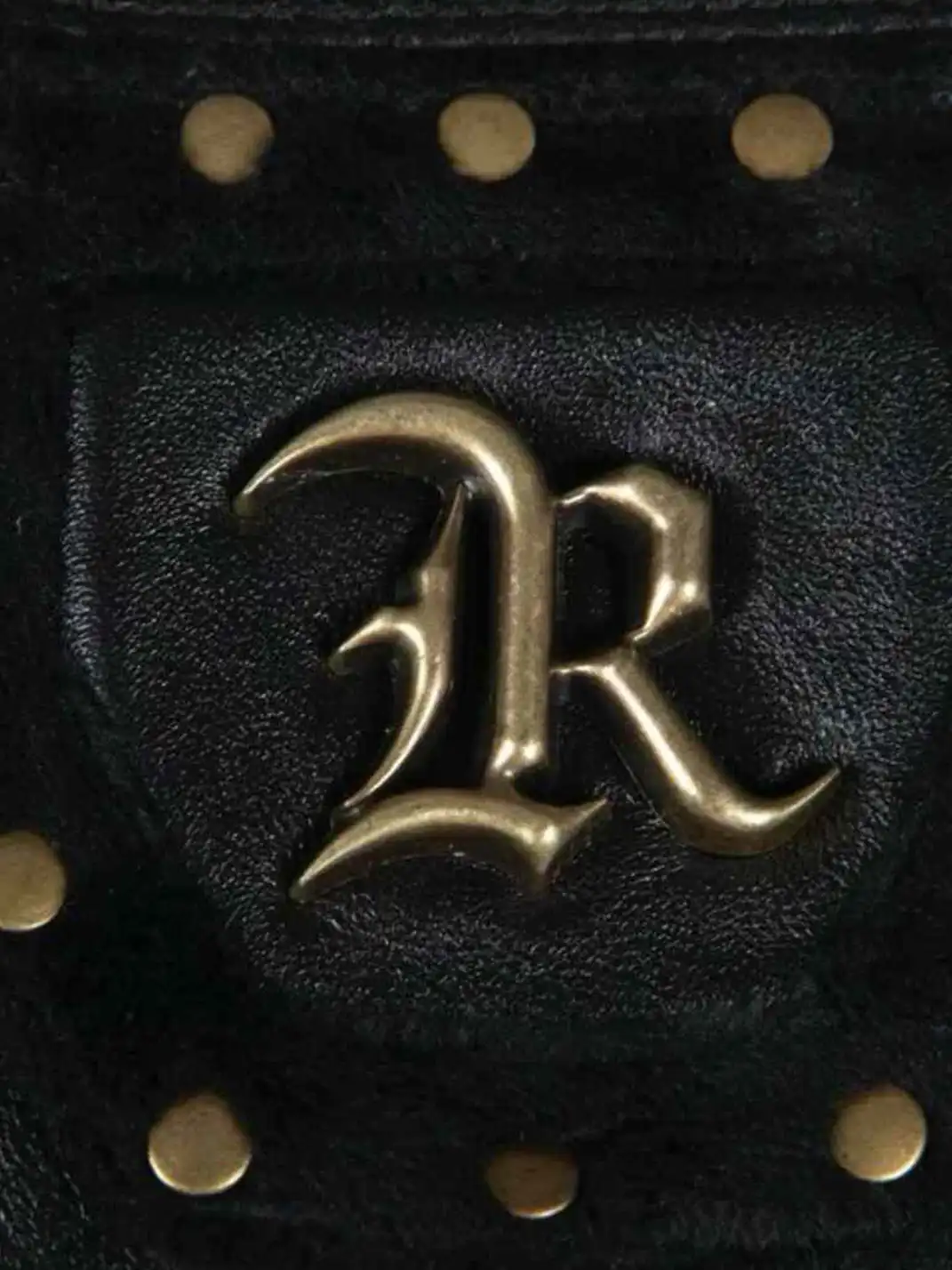 REGEN ZONE | Studded Leather Boxing Biker Gloves