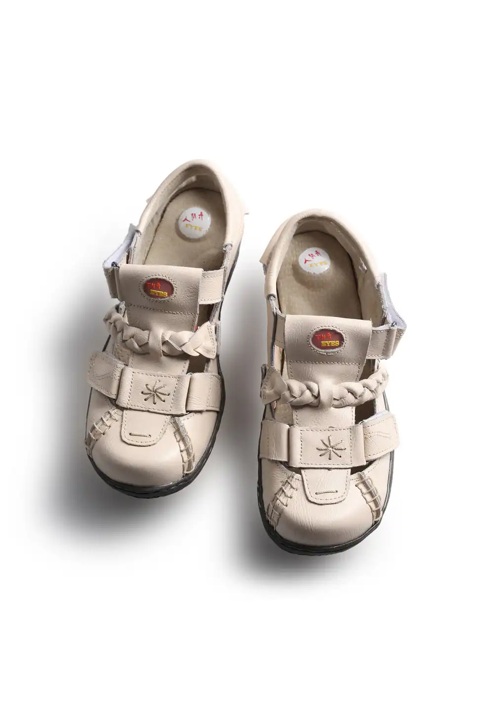 TMA EYES | Vintage French Hollow Out Sandals-White