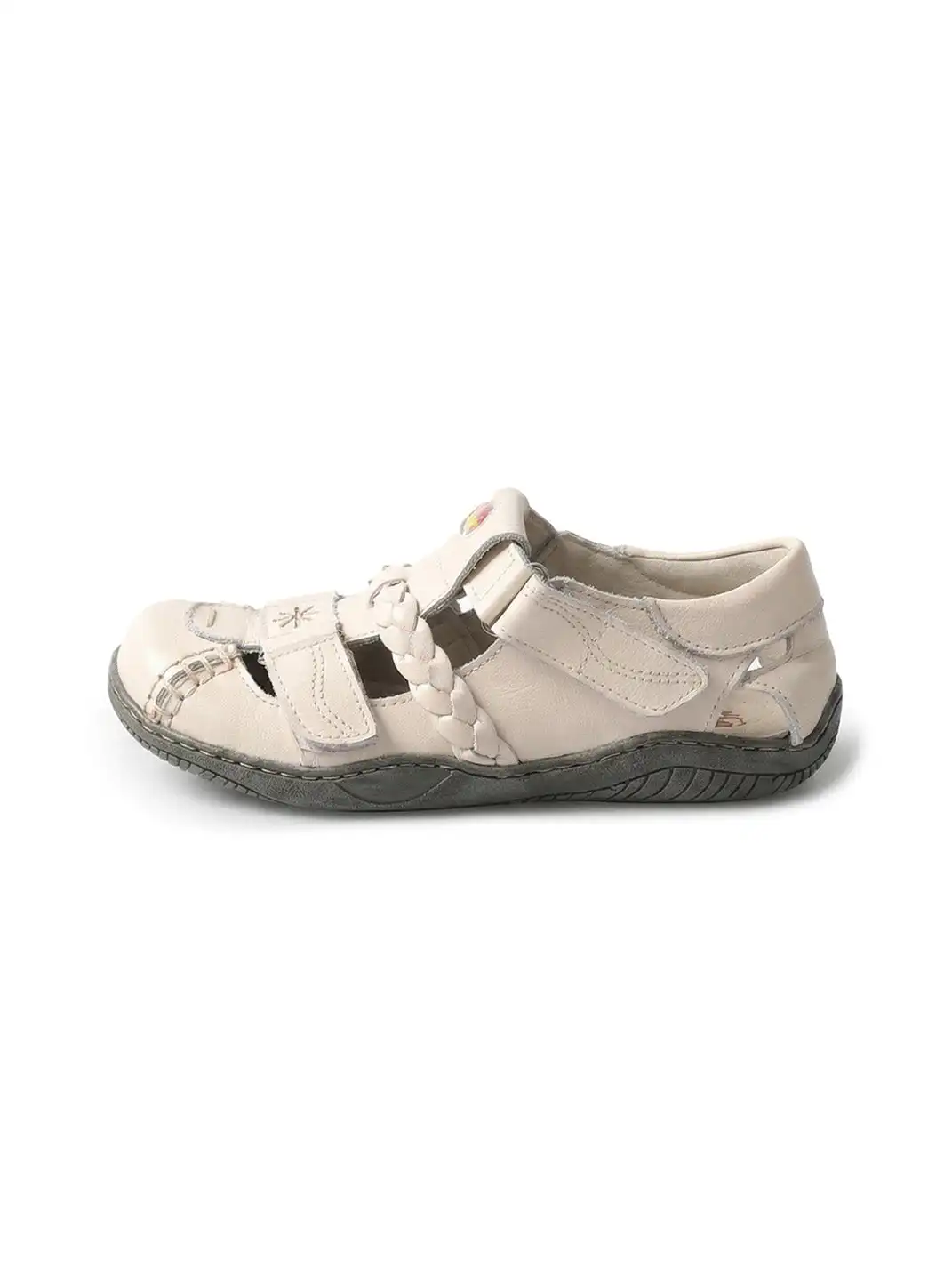 TMA EYES | Vintage French Hollow Out Sandals-White