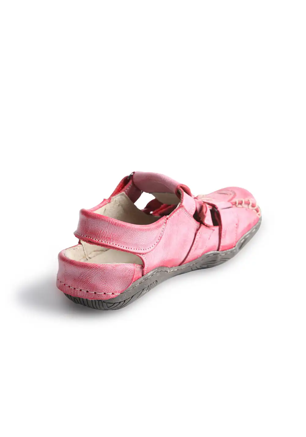 TMA EYES | Vintage French Hollow Out Sandals-Pink