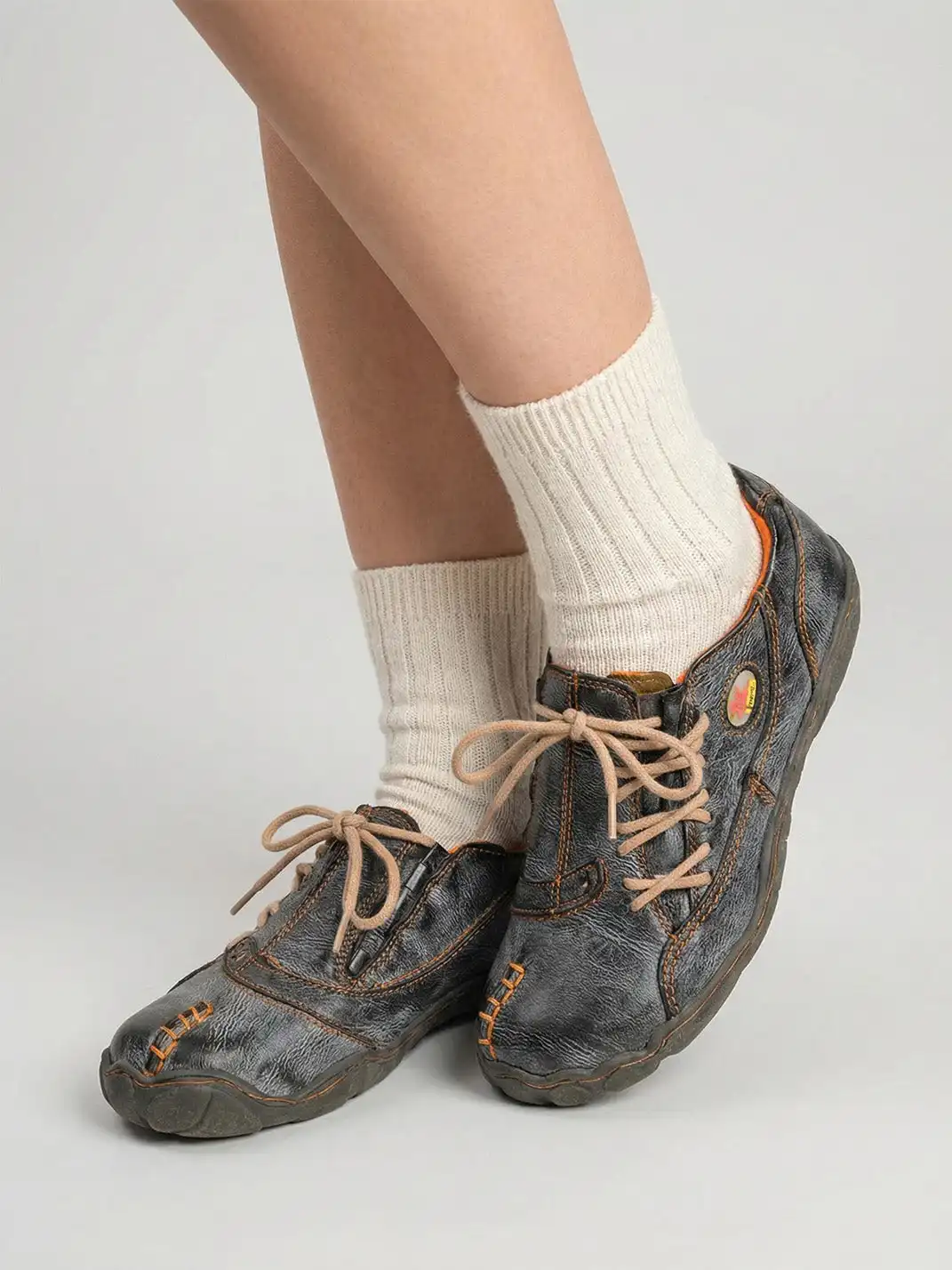 TMA EYES | Y2K Round Toe Casual Shoes