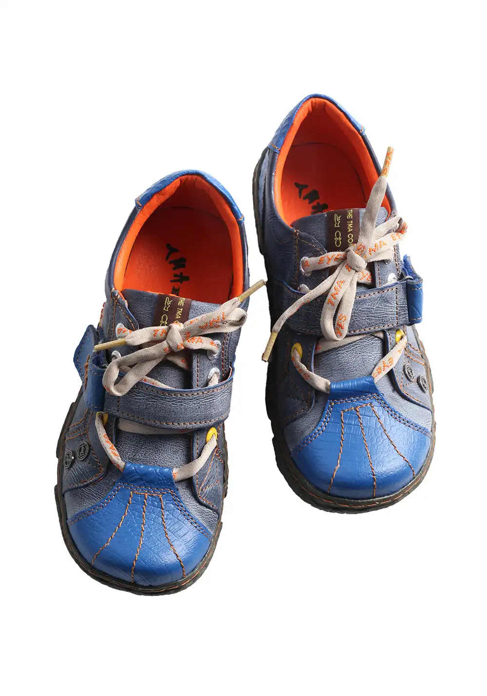 TMA EYES | PU Leather Retro Non-Slip Flat Shoes