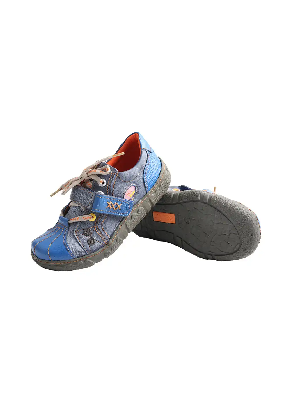 TMA EYES | PU Leather Retro Non-Slip Flat Shoes