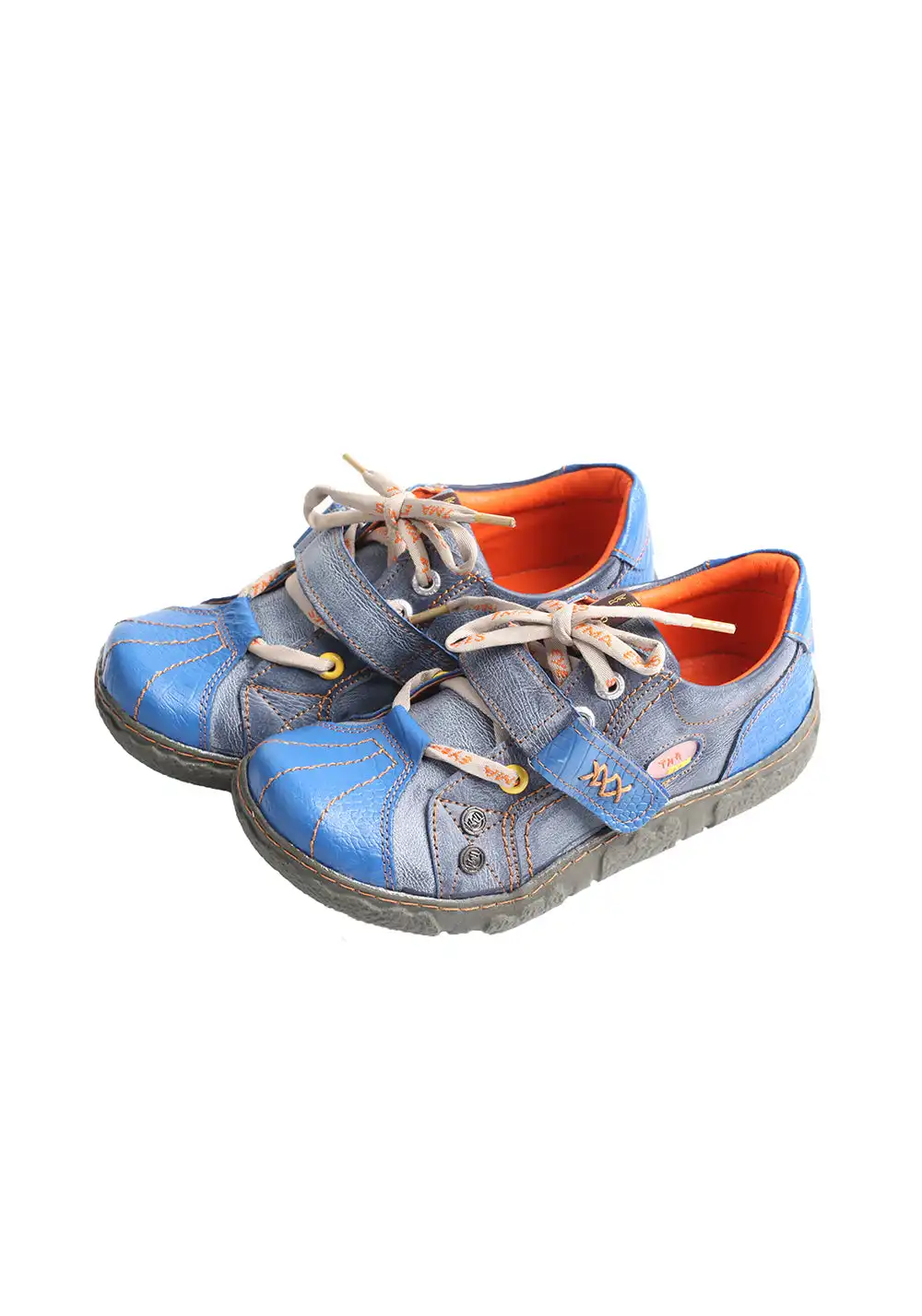 TMA EYES | PU Leather Retro Non-Slip Flat Shoes
