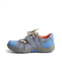 TMA EYES | PU Leather Retro Non-Slip Flat Shoes