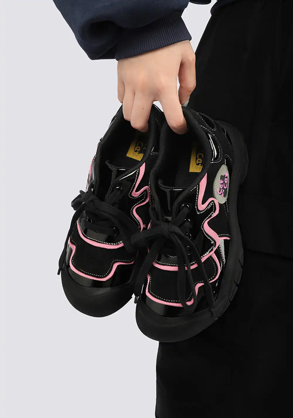 Cat and cat | Outdoor Casual Round Toe Lace-Up Shoes
