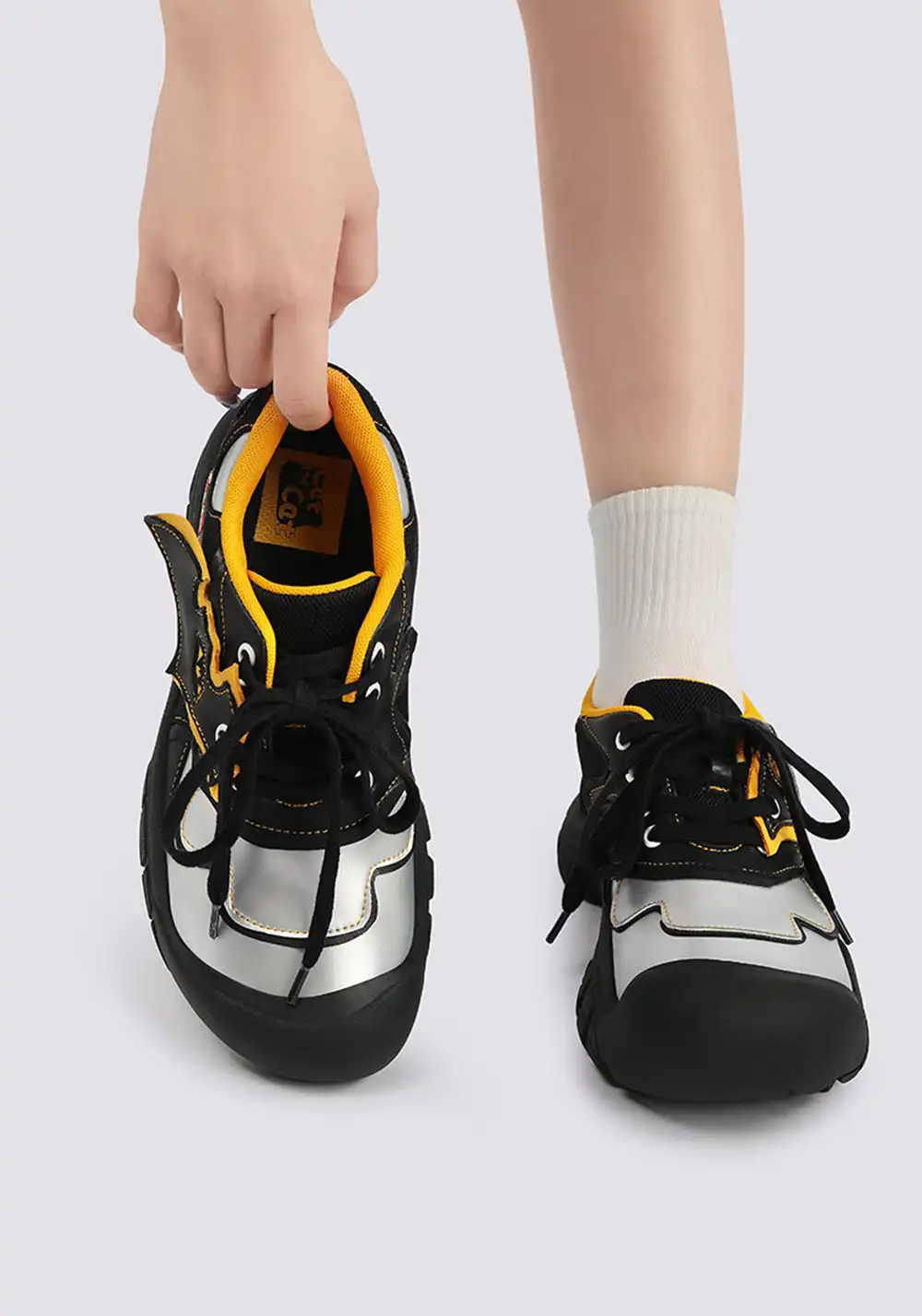 Cat and cat | Sweet Chunky Round Toe Sneakers