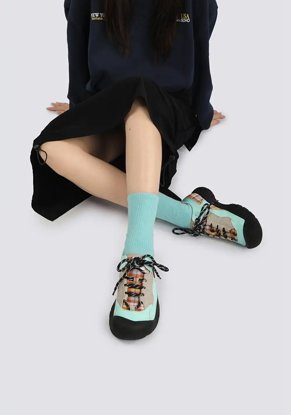 Cat and cat | Colorblock Platform Sneakers for Petite